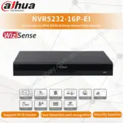 Dahua 32 Channels 1U 16PoE 2HDDs WizSense Network Video Recorder NVR5232-16P-EI