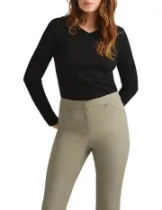 [David Lawrence] Bromley Textured Top in Black