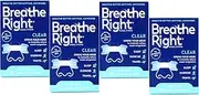 Breathe Right (120 Strips) Nasal Strips Clear Large For Sensitive Skin