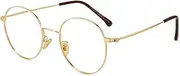 [Cyxus] Blue Light Glasses Women UV Protection Anti Eye Strain Eyeglasses Computer Eyewear for Men Sleep Better Stylish Frame