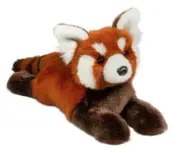 Douglas Plush Rowan DLux Red Panda Stuffed Animal, 18" long