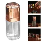 Rose Gold Pepper Mill Manual Salt Pepper Grinder Glass Bottle Adjustable Ceramic