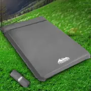Inflatable Sleeping Bed Mat Outdoor Camping Self Inflating Mattress Double Size