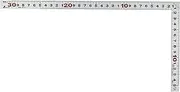 Shinwa Sokutei 10297 Flat Scale for Ironworking, Front and Back Centimeters, JIS Silver, 11.8 inches (30 cm)