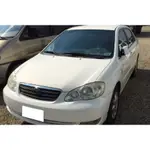 台中中古車/ TOYOTA COROLLA ALTIS 1.8L 2004★國民神車★認證車