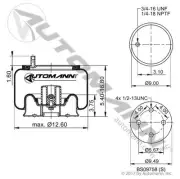 Air Spring Rolling Lobe AB1DK23I-9807