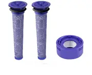 V8 Filter for Dyson 2pc V7 V8 Replaces Filter and Pre-Filter for Dyson V8 V7 Pre-Filter Pre-Motor Filter