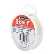 Elasticity Stretch Cord - Stretchy Elastic Cord for 1.0 mm/5 m Clear