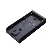 NP-F970 F970 F550 Battery Mount Plate fr DIY Camera Rig Dolly Track Power Supply