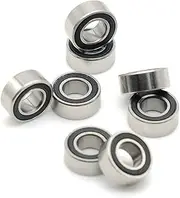 10Pcs 684RS Bearing 4x9x4 Mm ABEC-7 Electric RC Car Truck 684 RS 2RS Ball Bearings 684-2RS Black Sealed