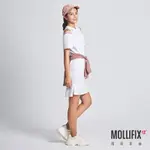 MOLLIFIX 瑪莉菲絲 挖肩修身長版連身裙 (白) 暢貨出清、連身裙、運動服、裙子