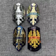 Bianchi vintage cycling Bicycle Bike Alloy Head Badge Decals Stickers emblem
