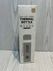 Tupperware Duo Tup 500ml Thermal Bottle Metal Brand New Black Flask New In Box
