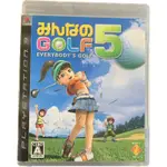 PS3 全民高爾夫5 GOLF 5 日版 盒裝 附說明書 二手