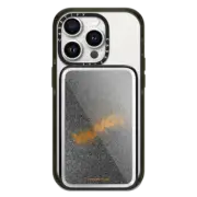PowerThru Power Bank Mirror Slim Power Bank MagSafe Compatible YANGI Metalic Glitch Logo Power Bank