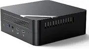 MINISFORUM Mini Server UM560 XT AMD Ryzen 5 5600H Mini PC 16GB RAM 512GB PCIe SSD Mini Computer, 2.5G Intel NIC, 2 X HDMI & USB-C, 6 X USB Port,Small Form Factor