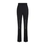 [Alexander Mcqueen] Alexander Mcqueen-Black Wool Pants-Donna 40 IT