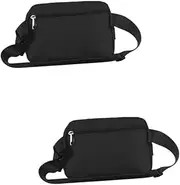 [BESPORTBLE] 2pcs Pack Diagonal Bag Waist Bag for Man Crossbody Waist Bags Party Bag Fillers for Men Purse Bag Crossbody Men Waist Bag Messenger Bags for Men Side Sling Bag Fanny Plastic