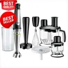 Household Multiquick 7 Hand Blender MQ7087X, Black, Hand Blender, Food Processor