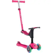 Globber - Go Up Sporty Lights V2 - Fuchsia/dark Pink Scooter from Tates Toyworld