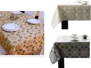 Assorted Sizes / Colors Jacquard fabric Tablecloths Polyester Holidays Blend New