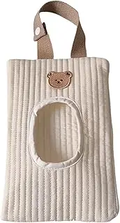 Baby Wipes Dispenser - Reusable Diaper Wipe Holder - Car Tissue Dispenser, Soft Tissue Pouch for Car RV Camping Gym Stroller