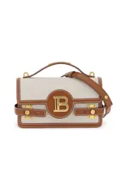 Balmain Bbuzz Canvas Handbag