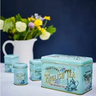 英國早餐茶NEW ENGLISH TEAS錫蘭紅茶燙金浮雕鐵罐禮盒茶包40包好市多同款方盒款-現貨１