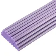 30pcs Mini Hot Glue Gun Sticks 8" x 0.28" for Glue Gun Metallic Purple