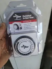 Ultra grow Dual Outlet 24 Hour Heavy Duty Mechanical Timer Plug-in US