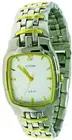 New Citizen Square Two Tone S Steel Case & Band White Face Watch 50M Water Resis