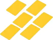 XIASABA 6pcs Wear Resistant Repair Patches for Inflatable Boat Kayak Water Toys Yellow