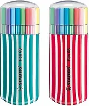 Stabilo Pen 68 Fibre Tip Pen Asstd Case , Pack 20