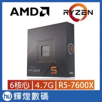 在飛比找蝦皮商城精選優惠-AMD Ryzen5 R5 7600X 4.7GHz 6核心