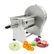 0-0.4'' Adj. Thickness Vegetable/Fruit Jerky Meat Slicer, Non-Slip Feet, Silver