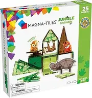 Magna-Tiles Jungle Animals Magnetic Construction 25-Piece Set