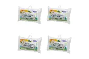 4PK Jason Firm Feel Allergy Sensitive Washable Sleeping Pillow 48 x 73cm White