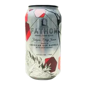 Green Beacon Fathom Belgian Style Brown Aged in American Oak Barrels with Sour Cherry