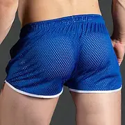 Men's Shorts Sunday Shorts Sports Going out Weekend Running Casual Drawstring Elastic Waist Striped Knee Length Gymnatics Activewear Black White Micro-elastic
