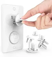 Outlet Covers Baby Proofing with Hidden Handle (32 Pack) Child Proof Outlet Plug Covers 3-Prong Baby Proofing Electrical Outlet Cover Safety Power Outlet Protector Child Socket Cap