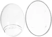 WOONEKY Hamster Sand Bath Container Extra Large Guinea Pig Bathtub Toilet Transparent Design for Small Pets Easy to Clean and Leak for Hamsters and Chinchillas