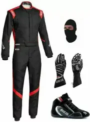 GO KART RACING SUIT CIK FIA LEVEL2 KARTING SUIT WITH GLOVES AND BOOTS FREE