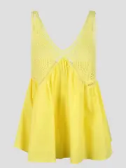 [P.A.R.O.S.H.] P. A.R. O.S. H.-Top Yellow & Orange-Donna M
