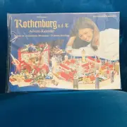 Vintage Rare Rothenburg o.d.T Advent Calendar 24 Historic Buildings 3D Build DIY