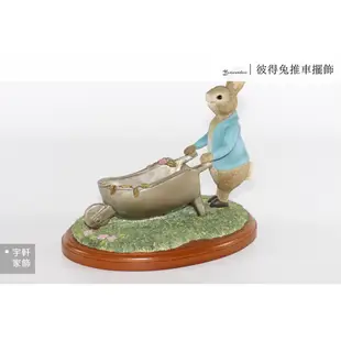 【現貨】Peter Rabbit 彼得兔推車擺飾 波麗娃娃 工藝品｜居家庭院裝飾 品牌收藏 。宇軒家居生活館。