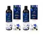 2 x Varlis 2 in1 Shampoo Conditioner Herbal Reduce Hair Eliminate Dandruff 400ml