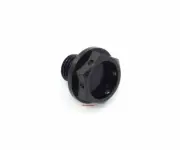 TTR400 Aluminum Oil Drain Bolt - Black - 92800-12000 CB400F CB350F CB550 CB750
