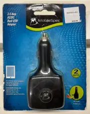 MobileSpec 3.4 Amp AC/DC Dual USB Adapter (MSACDC3.4DUAL)