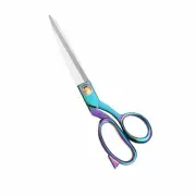 10" Rainbow Sewing Scissors Fabric Scissors Tailor Scissors Dressmaker Scisso...