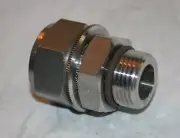 1" Tube x 1-1/16-12 Male SAE/MS 316ss Pipe Fitting Ham-Let 768LOBSS1X1-1/16-12